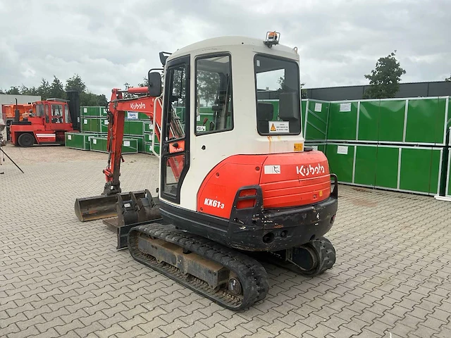 Kubota kx61-3 midigraafmachine - afbeelding 44 van  48