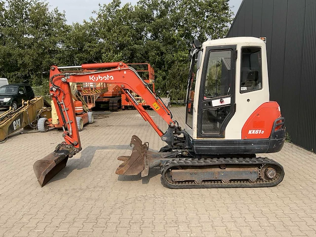 Kubota kx61-3 minigraafmachine - afbeelding 12 van  25