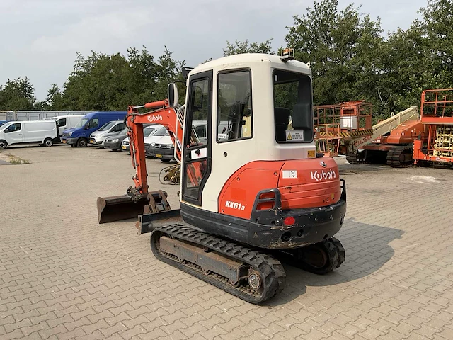 Kubota kx61-3 minigraafmachine - afbeelding 19 van  25