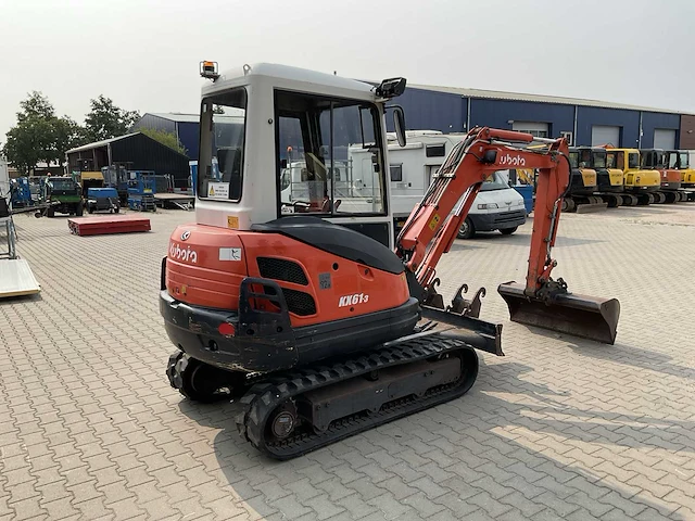 Kubota kx61-3 minigraafmachine - afbeelding 21 van  25