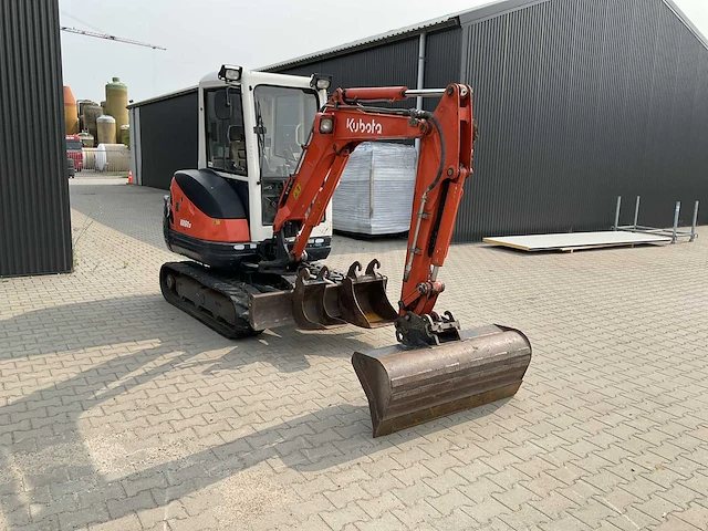 Kubota kx61-3 minigraafmachine - afbeelding 23 van  25
