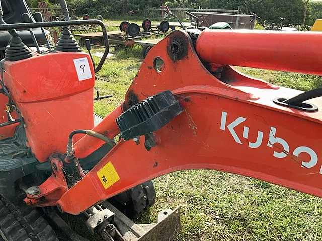 Kubota u10-3 minigraafmachine - afbeelding 4 van  21