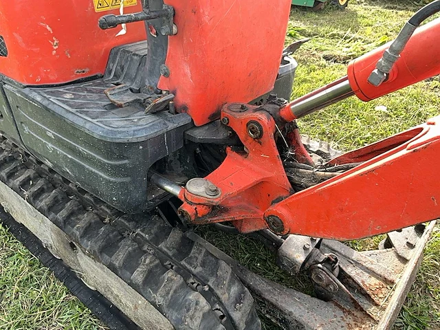 Kubota u10-3 minigraafmachine - afbeelding 6 van  21