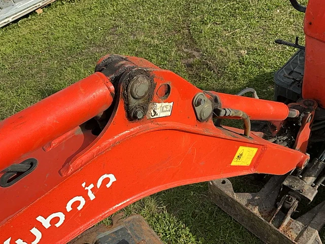 Kubota u10-3 minigraafmachine - afbeelding 21 van  21