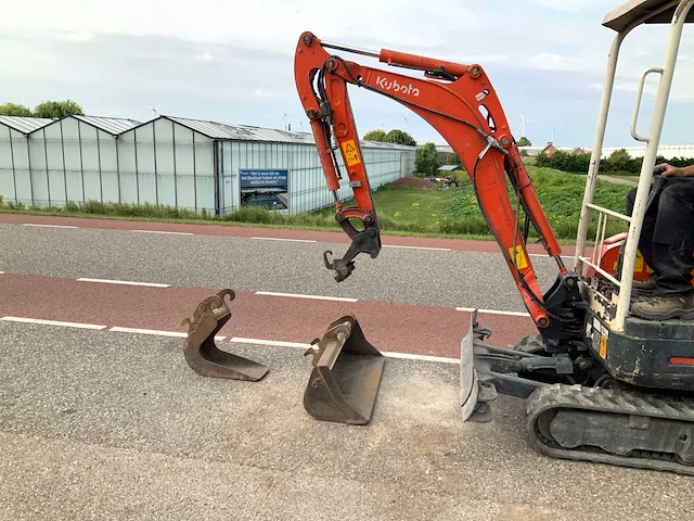 Kubota u17.3a minigraafmachine - afbeelding 2 van  30