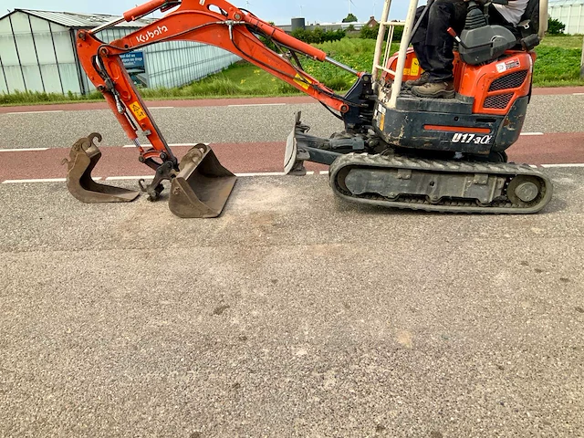 Kubota u17.3a minigraafmachine - afbeelding 3 van  30