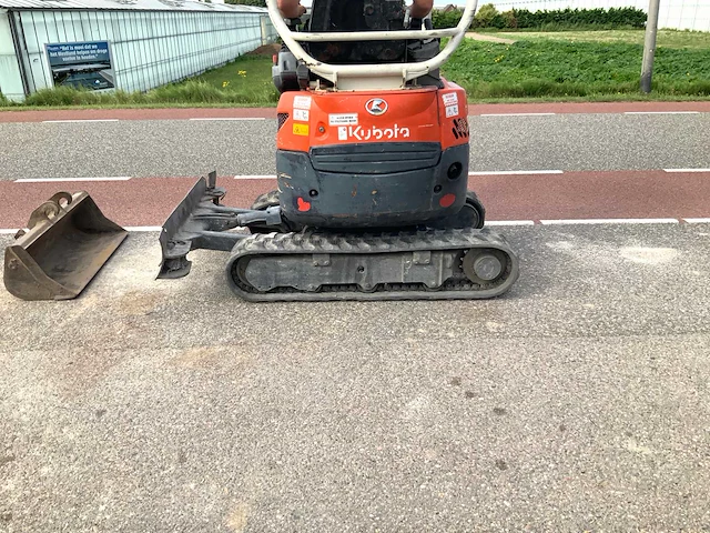 Kubota u17.3a minigraafmachine - afbeelding 6 van  30
