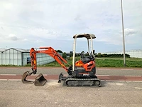 Kubota u17.3a minigraafmachine