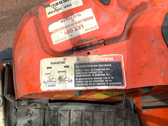 Kubota u17.3a minigraafmachine - afbeelding 14 van  30