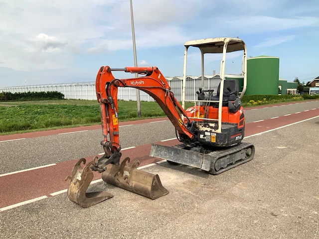 Kubota u17.3a minigraafmachine - afbeelding 12 van  30