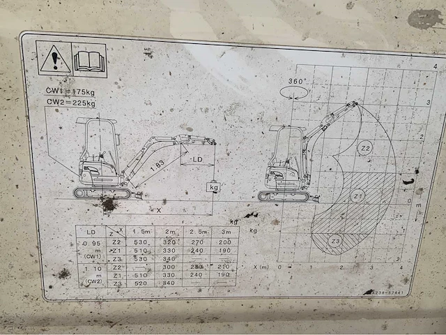 Kubota u17.3a minigraafmachine - afbeelding 24 van  30