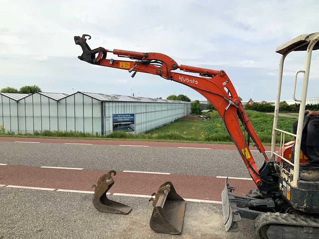 Kubota u17.3a minigraafmachine - afbeelding 30 van  30