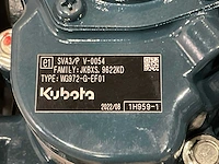 Kubota wg972-g-ef01 3 cilinder motorblok - afbeelding 18 van  26