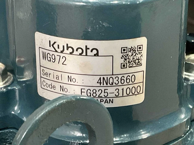 Kubota wg972-g-ef01 3 cilinder motorblok - afbeelding 19 van  26