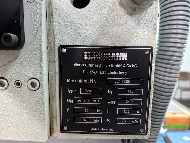 Kuhlmann - 1994 - p 20 p engraving - grafeermachine - afbeelding 2 van  11