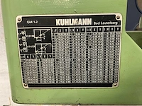 Kuhlmann gm 1-2 letter sjabloon graveermachine - afbeelding 7 van  9