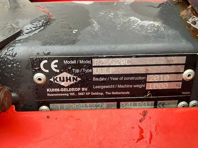 Kuhn - 2010 - pz 320c - maaimachine (c) - afbeelding 5 van  20