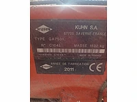 Kuhn - 2011 - ga7501 - kuhn ga7501 zwadhark - afbeelding 9 van  9