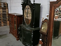Kuifkast met spiegel, zwart - afbeelding 6 van  18