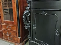 Kuifkast met spiegel, zwart - afbeelding 17 van  18
