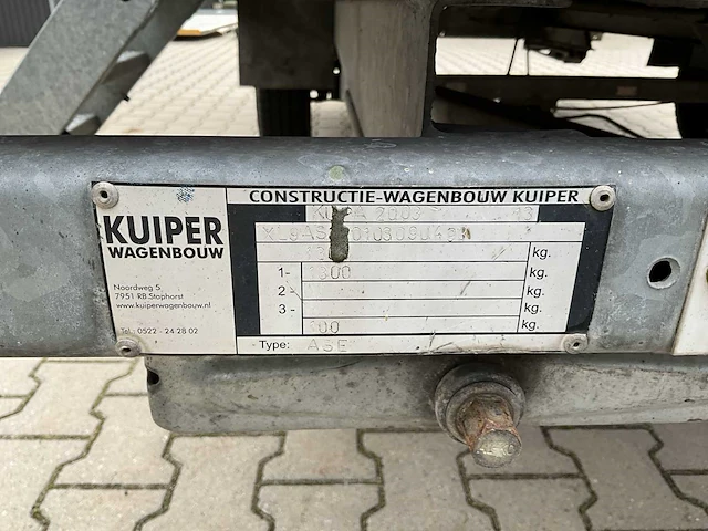 Kuiper ase mobiele kassawagen - afbeelding 16 van  37