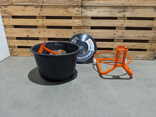 Kuipmixer, battipav, 50 super, oranje/zwart, 2024 - afbeelding 1 van  9