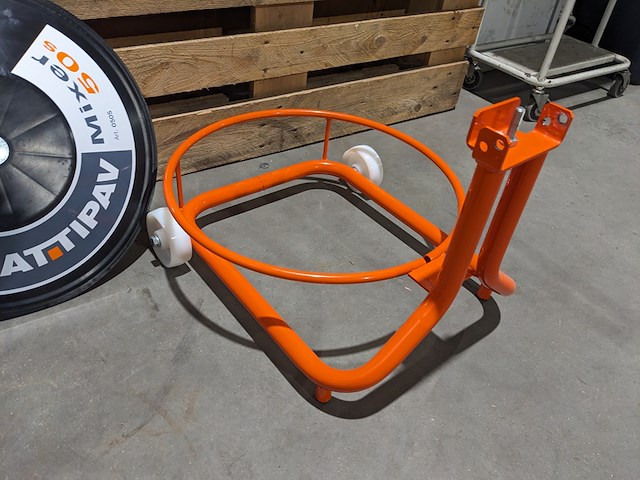 Kuipmixer, battipav, 50 super, oranje/zwart, 2024 - afbeelding 7 van  9