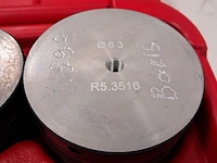Kunsstoflasapparaat 20-63mm 230v rothenberger, roweld p63-s6, bouwjaar 2018 - afbeelding 2 van  10