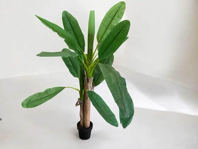 Kunst banaanplant 160 cm - afbeelding 1 van  6