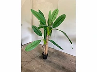 Kunst banaanplant 160 cm - afbeelding 6 van  6