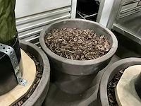 Kunst bananenplant in pot (2x) - afbeelding 7 van  7