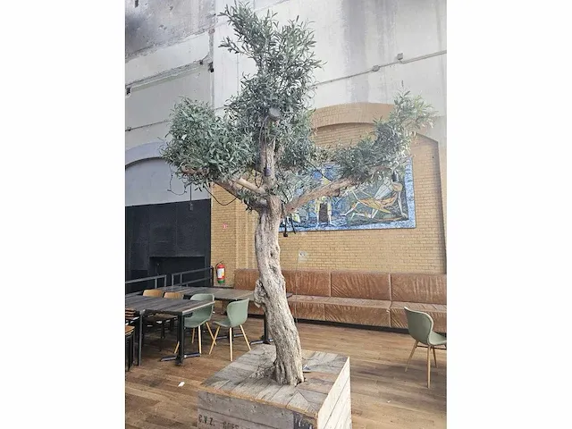 Kunst olijfboom 320cm - afbeelding 3 van  5