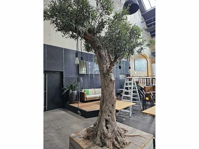 Kunst olijfboom 340cm - afbeelding 6 van  7