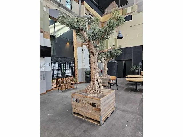 Kunst olijfboom 340cm - afbeelding 2 van  9