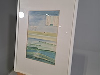 Kunst schilderijen beelden, b.c. roschlau, horizontaal landschap 4 - afbeelding 3 van  7