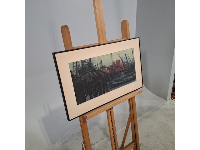 Kunst schilderijen beelden, j.v.d.plas, industrie - afbeelding 2 van  6