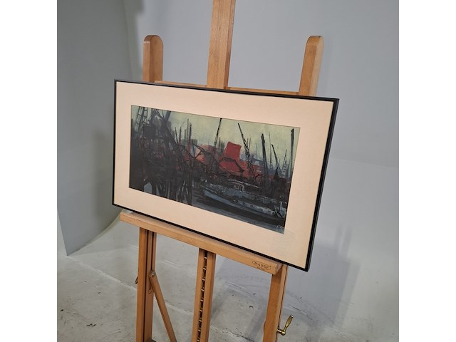 Kunst schilderijen beelden, j.v.d.plas, industrie - afbeelding 3 van  6