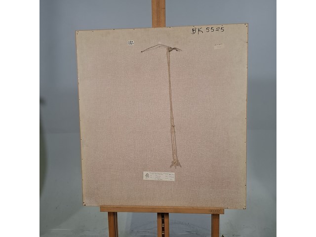 Kunst schilderijen beelden, r. menken, paard 3/6, 1975 - afbeelding 6 van  7
