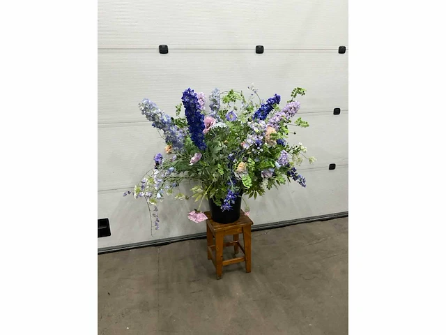 Kunstbloemen in pot - afbeelding 2 van  6