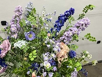 Kunstbloemen in pot - afbeelding 4 van  6