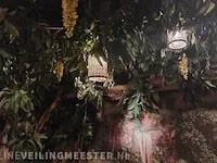 Kunstboom met groot bladerdak brandvertragend geïmpregneerd - afbeelding 24 van  26