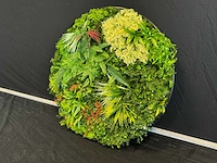 Kunsthaag wand paneel rond (2x) - afbeelding 10 van  11