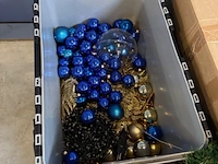 Kunstkerstboom en diverse kerstdecoratie - afbeelding 4 van  6