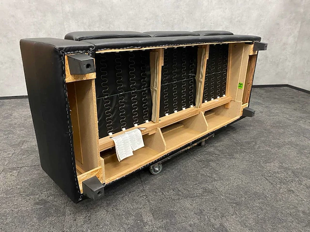 Kunstlederen 3-zits sofa - afbeelding 13 van  17