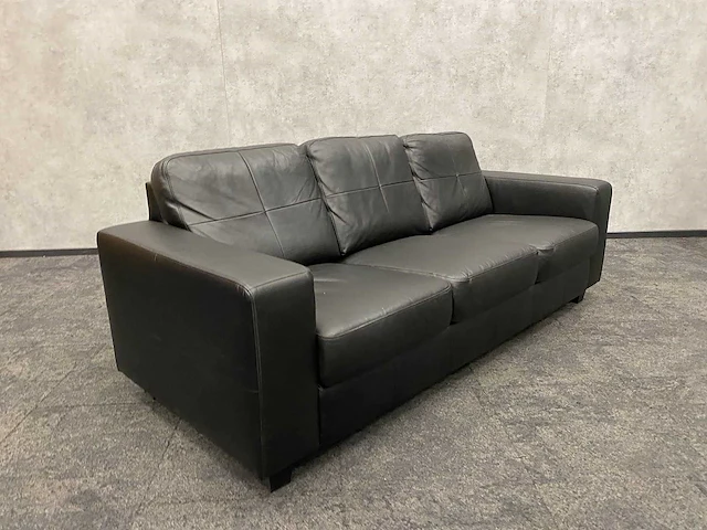 Kunstlederen 3-zits sofa - afbeelding 6 van  17