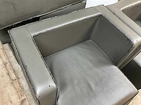 Kunstlederen bankje (6x) - afbeelding 5 van  5