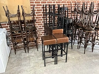 Kunstlederen barkrukken (8x) - afbeelding 1 van  9