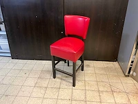 Kunstlederen halfhoge barstoelen (6x) - afbeelding 1 van  6