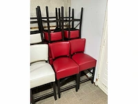 Kunstlederen halfhoge barstoelen (6x) - afbeelding 6 van  6