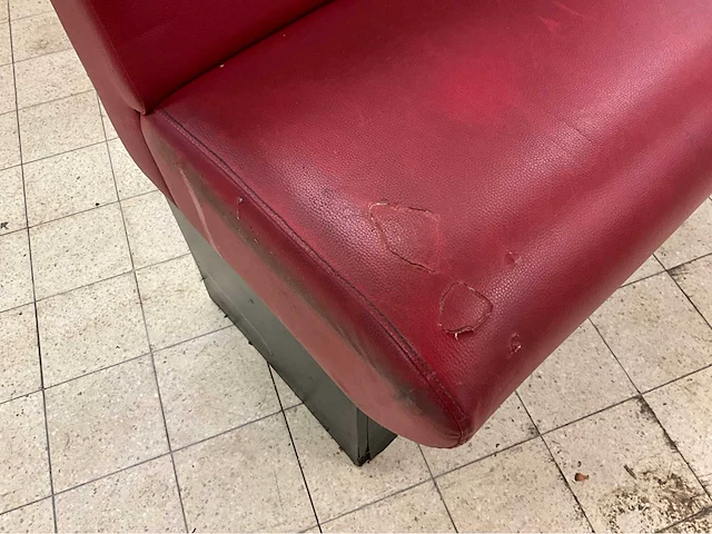 Kunstlederen restaurantbank - afbeelding 4 van  6